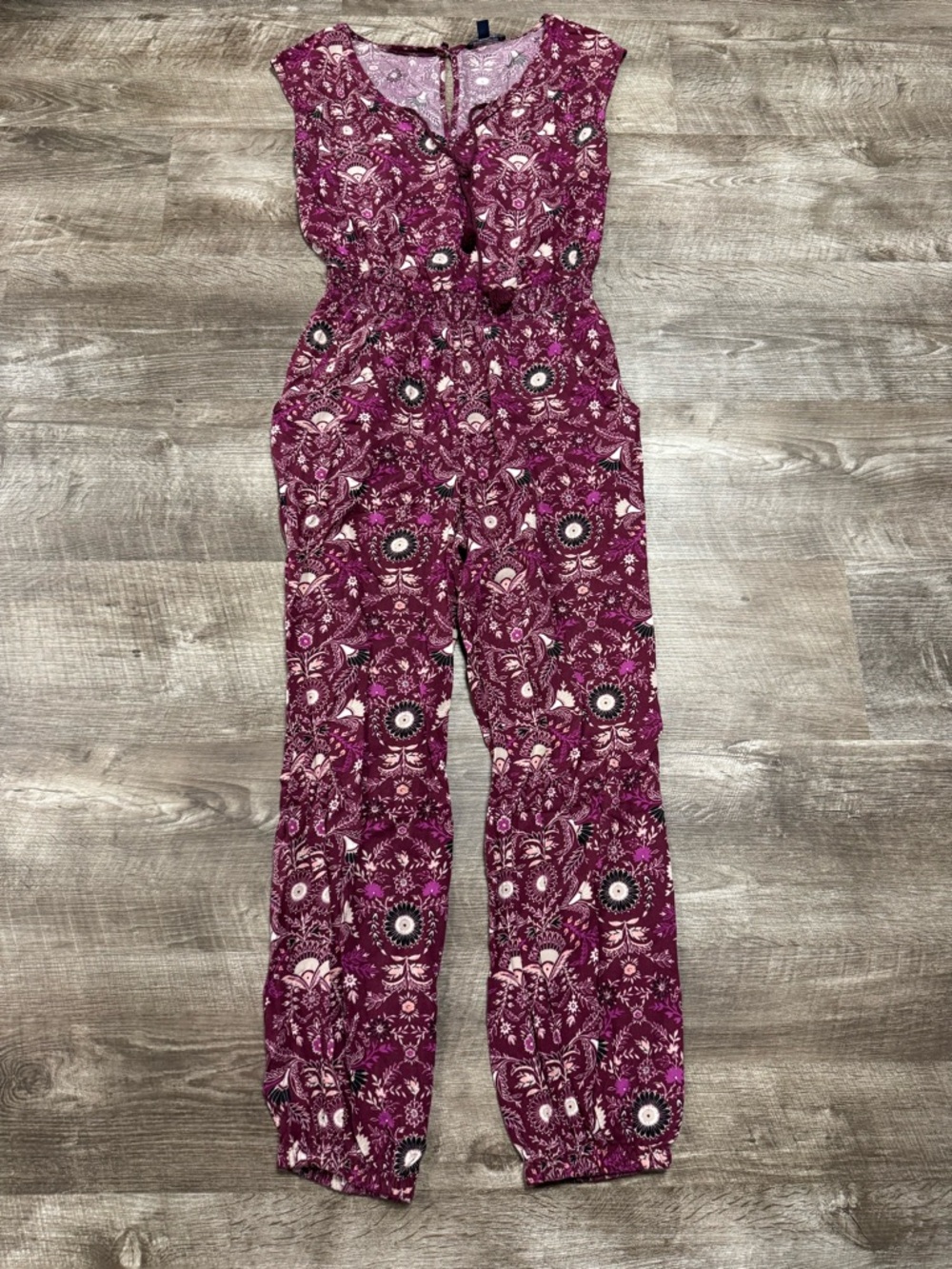 American Eagle Floral Jumpsuit Size XS